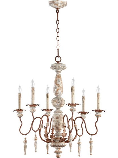 La Maison 26 inch 6-Light Chandelier.